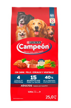 Cargar imagen en el visor de la galería, Alimento Seco para Perro Campeón Todos los Tamaños 25 kg - ZK