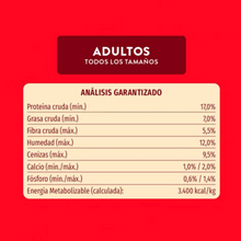 Cargar imagen en el visor de la galería, Alimento Seco para Perro Campeón Todos los Tamaños 25 kg - ZK