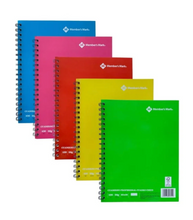 Cargar imagen en el visor de la galería, Set de Cuadernos Member&#39;s Mark Cuadro Chico 5 pzas con 100 Hojas c/u - ZK