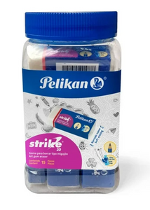 Goma de Migajón Pelikan Strike 20 Barril con 15 pzas - ZK