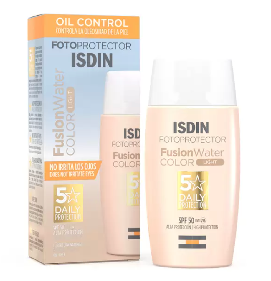 Isdin Fotoprotector Fusion Water Color Light FPS50+ 50ml - KOZ