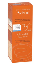 Cargar imagen en el visor de la galería, Avène Ultra Mat Fluido Protector Solar Toque Seco FPS 50+ 50 ml - KOZ