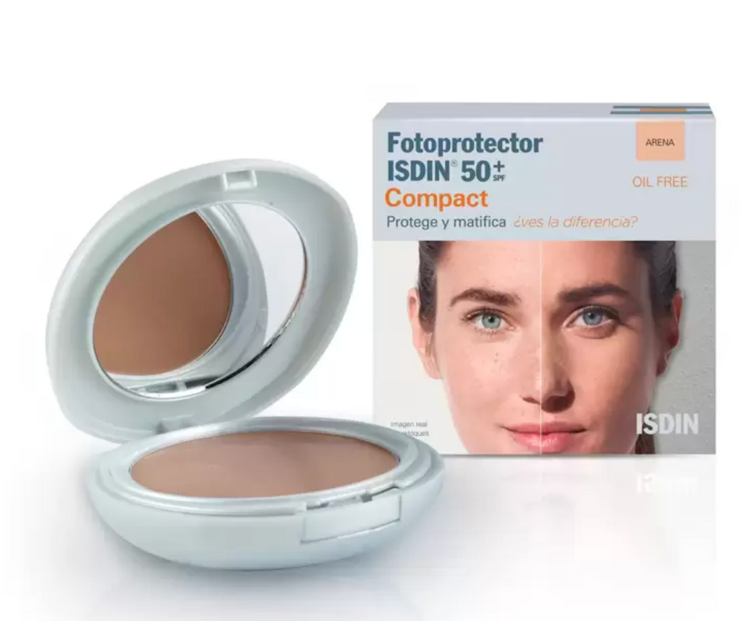 Fotoprotector Compacto Arena FPS 50+ 10 g Isdin - KOZ