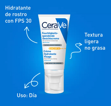 Cargar imagen en el visor de la galería, CeraVe Loción Hidratante de Rostro FPS 30+ Piel Seca 52 ml - KOZ