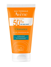 Cargar imagen en el visor de la galería, Avène Cleanance Protector Solar TriAsorB FPS 50+, 50ml - KOZ