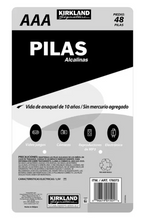 Cargar imagen en el visor de la galería, Kirkland Signature, Pilas Alcalinas AAA de 48 piezas - KOZ