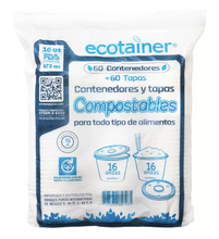 Cargar imagen en el visor de la galería, Ecotainer Contenedor para Alimentos 60 piezas - KOZ