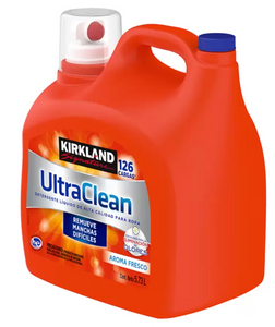 Kirkland Signature Ultra Clean Detergente Líquido Premium con Aroma Refrescante 5.73 L - KOZ
