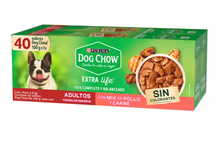 Cargar imagen en el visor de la galería, Purina Dog Chow Alimento Húmedo para Perro Adulto Sabor Pollo y Carne 40 piezas - KOZ