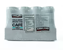 Cargar imagen en el visor de la galería, Kirkland Signature Cold Brew 100% Café Colombiano 12 Latas de 325 ml - KOZ