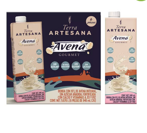 Terra Artesana Bebida de Avena con 6 piezas de 946 ml - KOZ