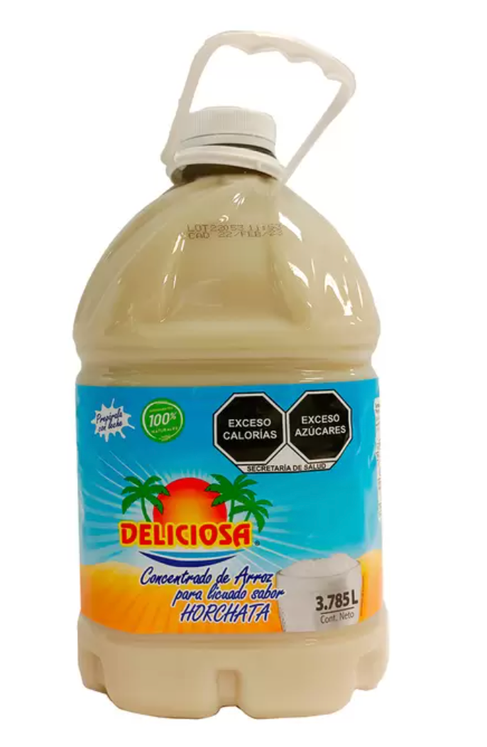 Deliciosa Concentrado de Arroz sabor Horchata 3.7 L - KOZ