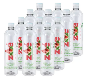 Zoé Water Twist Agua Alcalina Sabor Sandía y Hierbabuena 12 piezas de 500 ml - KOZ