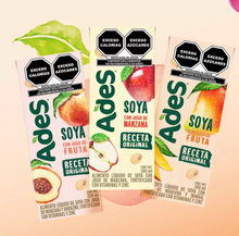 Cargar imagen en el visor de la galería, Ades Bebida de Soya Con Jugo de Frutas 36 piezas de 200ml (Varios Sabores) - KOZ
