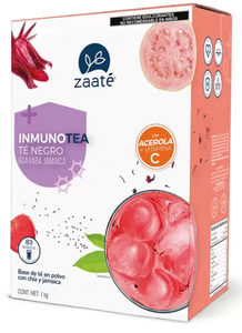 Zaaté Inmuno Tea Té Negro Guayaba Jamaica con Vitamina C y Acerola 1 kg - KOZ