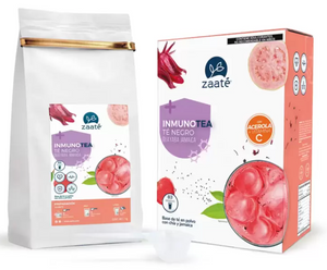 Zaaté Inmuno Tea Té Negro Guayaba Jamaica con Vitamina C y Acerola 1 kg - KOZ