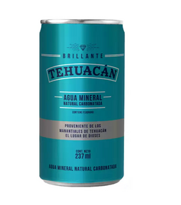 Tehuacán Agua Mineral 24 piezas de 237 ml - KOZ