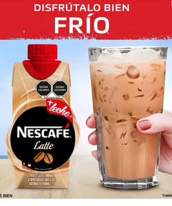 Nescafé Bebida Latte 12 pzs de 330 ml - KOZ