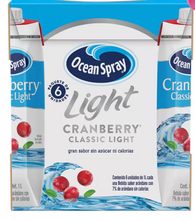 Cargar imagen en el visor de la galería, Ocean Spray Bebida de Arándano Baja en Calorías 6 pzs de 1 L - KOZ