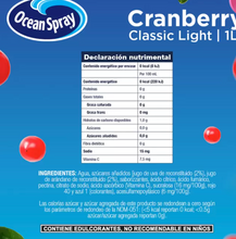Cargar imagen en el visor de la galería, Ocean Spray Bebida de Arándano Baja en Calorías 6 pzs de 1 L - KOZ