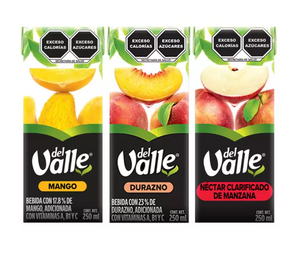 Del Valle Kids Jugos Surtidos 40 piezas de 250ml - KOZ