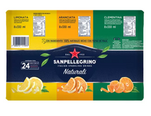 Cargar imagen en el visor de la galería, San Pellegrino Agua Mineral Saborizada Mix Pack 24 piezas de 330 ml - KOZ