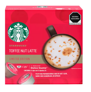 Nescafé Dolce Gusto Starbucks Toffee Nut Latte, 48 cápsulas - KOZ