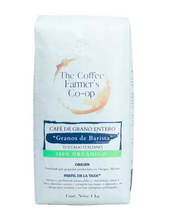 Cargar imagen en el visor de la galería, The Coffee Farmer’s Coop, Café Granos de Barista 100% Orgánico 1 kg - KOZ