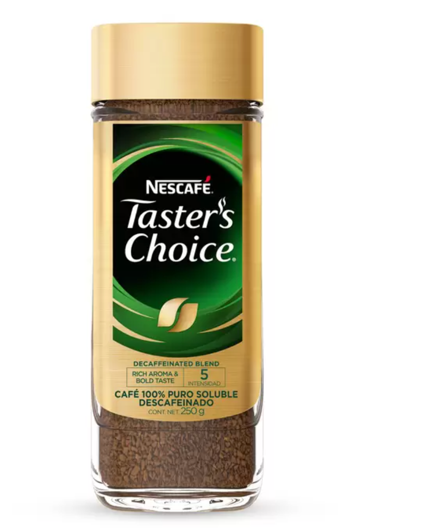 Taster's Choice Café Soluble Descafeinado 250 grs - KOZ