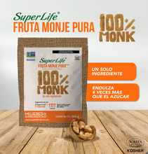 Cargar imagen en el visor de la galería, Super Life Fruta Del Monje Pura 300 grs - KOZ