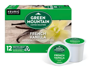 Keurig Green Mountain Coffee Roasters French Vanilla 72 Capsulas K C MayoreoTotal
