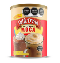 Cargar imagen en el visor de la galería, Caffe D´Vita Bebida en polvo Sabor Capuchino Moca 1.31 kg - KOZ