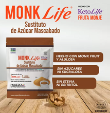 Cargar imagen en el visor de la galería, Monk Life Sustituto de Azúcar Mascabado 500 grs - KOZ