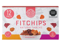 Cargar imagen en el visor de la galería, Fitchips Botana Horneada de Vegetales con Chile 12 pzas de 30 grs - KOZ
