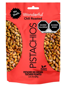 Wonderful Pistaches Sin Cáscara Tostados Con Chile 624 grs - KOZ