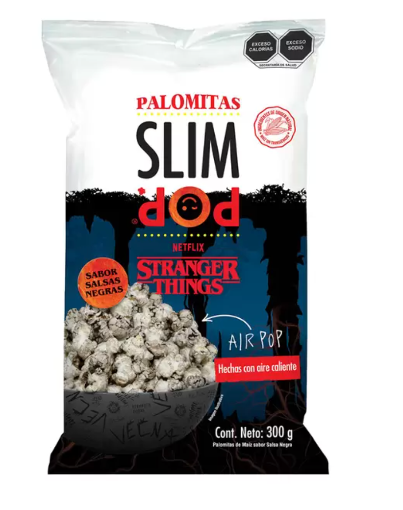 Slim Pop Palomitas de Maíz Sabor Salsas Negras 300 grs - KOZ