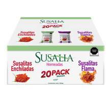 Cargar imagen en el visor de la galería, Susalia Surtido de Botanas Saludables 20 pzas de 50 grs - KOZ