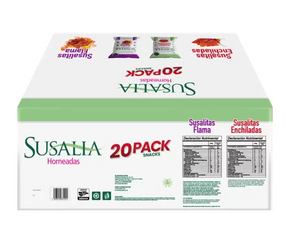Susalia Surtido de Botanas Saludables 20 pzas de 50 grs - KOZ
