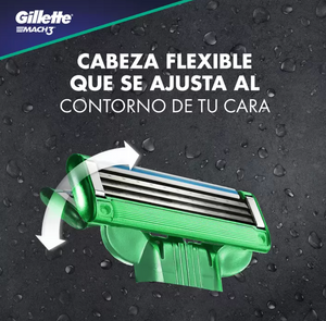 Gillette Repuestos Para Afeitar Mach3 Sensitive 20 piezas - KOZ