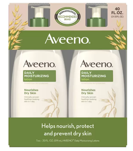Aveeno Crema Corporal 2 piezas de 591 ml - KOZ