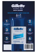 Cargar imagen en el visor de la galería, Gillette Antitranspirante en Gel Hydra Gel Invisible 6 en 1 Skin Guard 4 pzas de 113 grs - KOZ