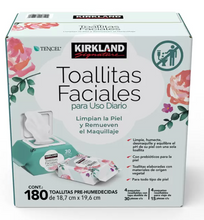 Cargar imagen en el visor de la galería, Kirkland Signature Toallitas Faciales 180 piezas - KOZ
