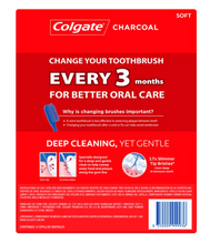 Cargar imagen en el visor de la galería, Colgate Cepillo de Dientes Charcoal 8 piezas - KOZ