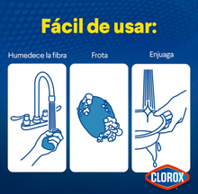 Cargar imagen en el visor de la galería, Clorox Esponjas Doble Uso 18 piezas - KOZ