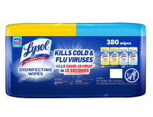 Cargar imagen en el visor de la galería, Lysol Toallas Desinfectantes 4 piezas con 95 Toallitas cada una - KOZ