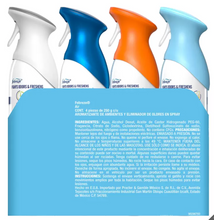 Cargar imagen en el visor de la galería, Febreze Air Aromatizante Ambiental 4 piezas de 250 gr - KOZ