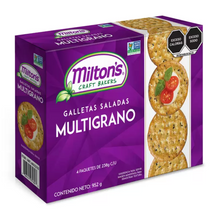 Cargar imagen en el visor de la galería, Milton's Galletas Saladas Multigrano 4 pzas de 238 grs - KOZ