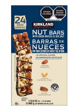 Cargar imagen en el visor de la galería, Kirkland Signature Barras de Nueces con Cacao y Sal de Mar 24 piezas de 40 grs - KOZ