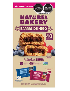 Nature's Bakery Surtido de Barras de Higo 40 piezas de 56.7 grs - KOZ