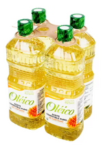 Cargar imagen en el visor de la galería, Oléico Aceite Comestible Puro de Cártamo 4 piezas de 825 ml - KOZ